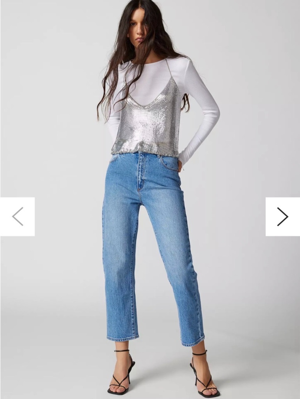 Abrand A Venice Cropped Straight-Leg women’s Jean